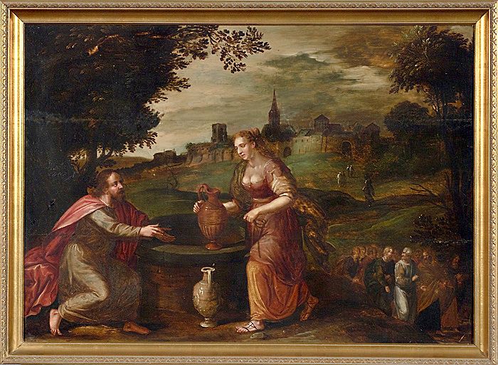 Unknown Artist - Jacob And Rachel At The Well, 18th Century